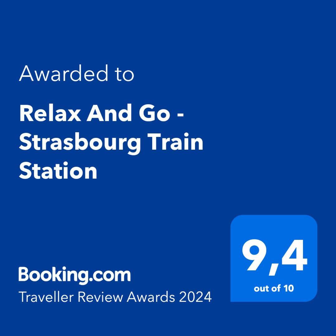 Ferienwohnung Relax And Go - Strasbourg Train Station Exterior foto